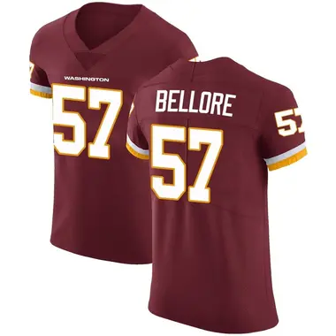 Men's Nick Bellore Washington Commanders Burgundy Team Color Vapor Untouchable Jersey - Elite