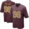 Men's Norell Pollard Washington Commanders Burgundy Alternate Jersey - Game