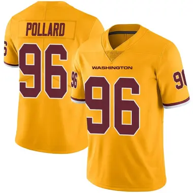 Men's Norell Pollard Washington Commanders Color Rush Jersey - Limited Gold