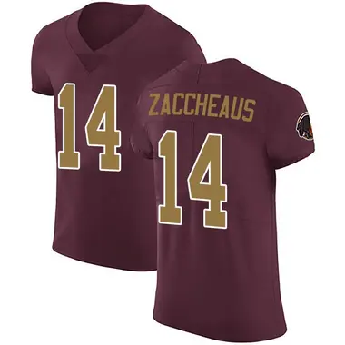 Men's Olamide Zaccheaus Washington Commanders Burgundy Alternate Vapor Untouchable Jersey - Elite