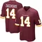 Men's Olamide Zaccheaus Washington Commanders Burgundy Team Color Jersey - Game