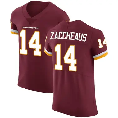 Men's Olamide Zaccheaus Washington Commanders Burgundy Team Color Vapor Untouchable Jersey - Elite