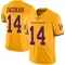 Men's Olamide Zaccheaus Washington Commanders Color Rush Jersey - Limited Gold