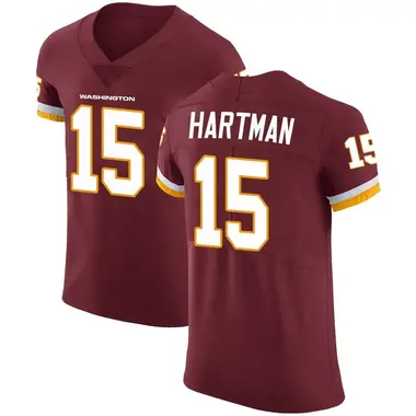 Men's Sam Hartman Washington Commanders Burgundy Team Color Vapor Untouchable Jersey - Elite