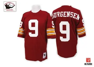 Men's Sonny Jurgensen Washington Commanders Throwback Jersey - Authentic Red