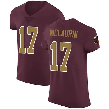 Men's Terry McLaurin Washington Commanders Burgundy Alternate Vapor Untouchable Jersey - Elite