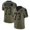 Men's Trent Scott Washington Commanders 2021 Salute To Service Jersey - Limited Olive