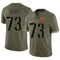 Men's Trent Scott Washington Commanders 2022 Salute To Service Jersey - Limited Olive