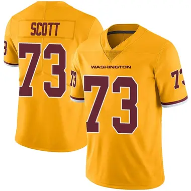 Men's Trent Scott Washington Commanders Color Rush Jersey - Limited Gold