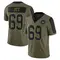 Men's Tyler Ott Washington Commanders 2021 Salute To Service Jersey - Limited Olive