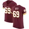 Men's Tyler Ott Washington Commanders Burgundy Team Color Vapor Untouchable Jersey - Elite