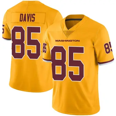 Men's Vernon Davis Washington Commanders Color Rush Jersey - Limited Gold