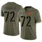 Men's Viliami Fehoko Jr. Washington Commanders 2022 Salute To Service Jersey - Limited Olive