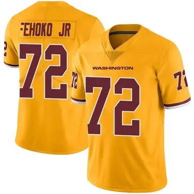 Men's Viliami Fehoko Jr. Washington Commanders Color Rush Jersey - Limited Gold