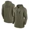 Men's Washington Commanders 2022 Salute to Service Tonal Pullover Hoodie - Olive