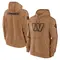 Men's Washington Commanders 2023 Salute to Service Club Pullover Hoodie - Brown