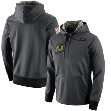 Men's Washington Commanders Salute to Service Player Performance Hoodie - Anthracite