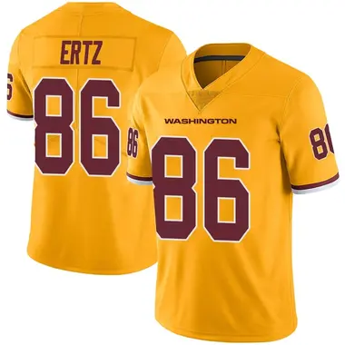 Men's Zach Ertz Washington Commanders Color Rush Jersey - Limited Gold