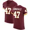 Men's Zane Gonzalez Washington Commanders Burgundy Team Color Vapor Untouchable Jersey - Elite