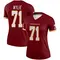 Women's Andrew Wylie Washington Commanders Burgundy Jersey - Legend Plus Size