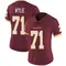 Women's Andrew Wylie Washington Commanders Burgundy Team Color Vapor Untouchable Jersey - Limited