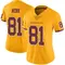 Women's Art Monk Washington Commanders Color Rush Jersey - Limited Gold