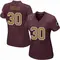 Women's Austin Ekeler Washington Commanders Burgundy Alternate Jersey - Game