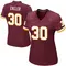 Women's Austin Ekeler Washington Commanders Burgundy Team Color Jersey - Game