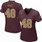 Women's Ben Nikkel Washington Commanders Burgundy Alternate Jersey - Game