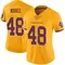 Women's Ben Nikkel Washington Commanders Color Rush Jersey - Limited Gold