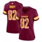 Women's Ben Sinnott Washington Commanders Burgundy Jersey - Game