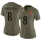 Women's Brian Robinson Jr. Washington Commanders 2022 Salute To Service Jersey - Limited Olive