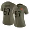 Women's Bunmi Rotimi Washington Commanders 2022 Salute To Service Jersey - Limited Olive