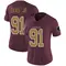 Women's Carl Davis Jr. Washington Commanders Burgundy Alternate Vapor Untouchable Jersey - Limited