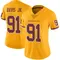 Women's Carl Davis Jr. Washington Commanders Color Rush Jersey - Limited Gold