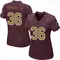 Women's Chris Rodriguez Jr. Washington Commanders Burgundy Alternate Jersey - Game