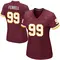 Women's Clelin Ferrell Washington Commanders Burgundy Team Color Jersey - Game