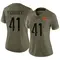 Women's Colson Yankoff Washington Commanders 2022 Salute To Service Jersey - Limited Olive