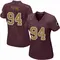 Women's Daron Payne Washington Commanders Burgundy Alternate Jersey - Game