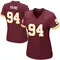 Women's Daron Payne Washington Commanders Burgundy Team Color Jersey - Game