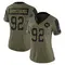 Women's Dorance Armstrong Washington Commanders 2021 Salute To Service Jersey - Limited Olive