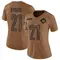 Women's Earnest Byner Washington Commanders 2023 Salute To Service Jersey - Limited Brown