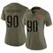 Women's Javontae Jean-Baptiste Washington Commanders 2022 Salute To Service Jersey - Limited Olive