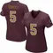 Women's Jayden Daniels Washington Commanders Burgundy Alternate Jersey - Game