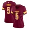 Women's Jayden Daniels Washington Commanders Burgundy Jersey - Game