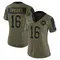 Women's Jeff Driskel Washington Commanders 2021 Salute To Service Jersey - Limited Olive