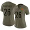 Women's Jeremy McNichols Washington Commanders 2022 Salute To Service Jersey - Limited Olive