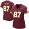 Women's John Bates Washington Commanders Burgundy Team Color Jersey - Game