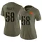 Women's Jordan Magee Washington Commanders 2022 Salute To Service Jersey - Limited Olive