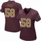 Women's Jordan Magee Washington Commanders Burgundy Alternate Jersey - Game